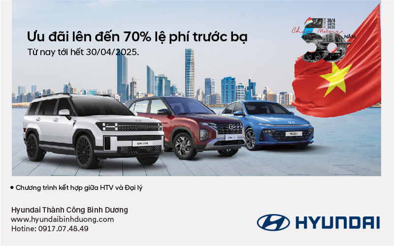 Ưu đãi lên đến 70% lệ phí trước bạ