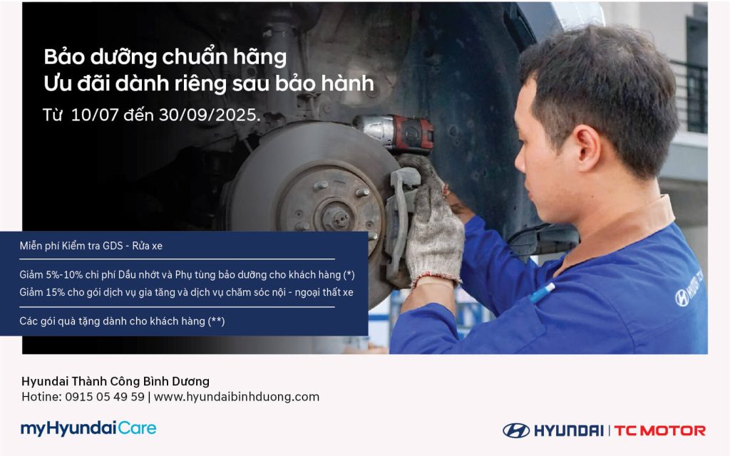 Bảo dưỡng chuẩn hãng