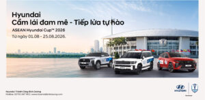Cầm lái Hyundai