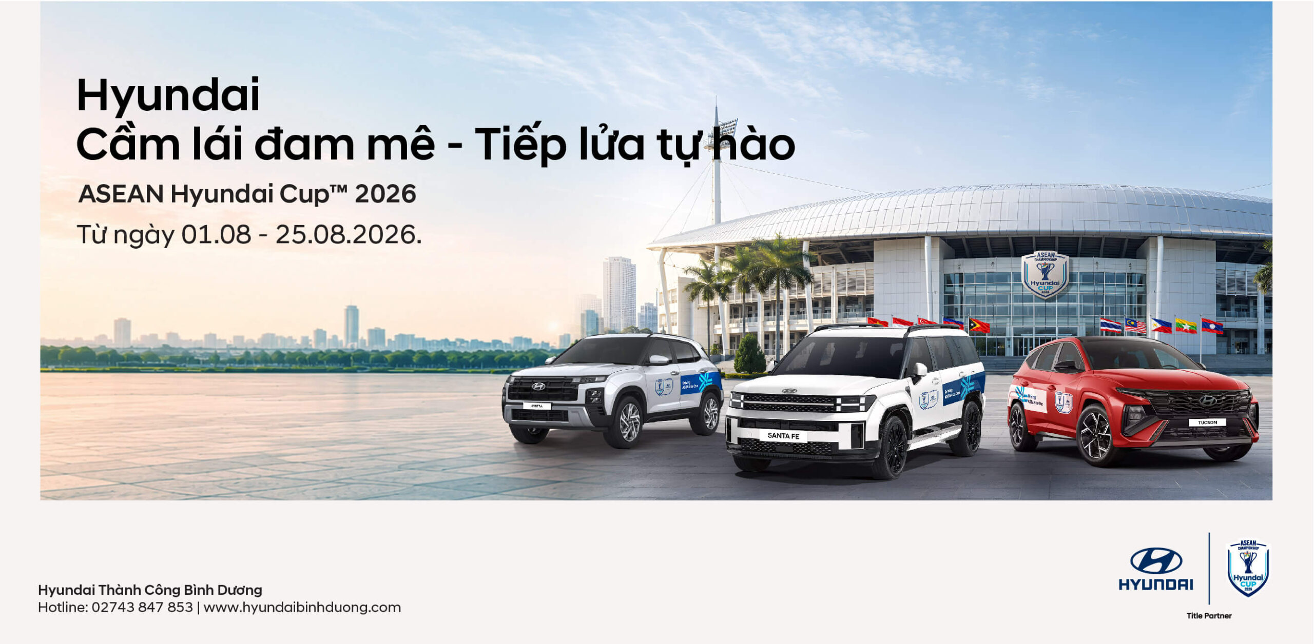 Cầm lái Hyundai